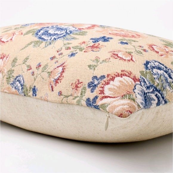 Threshold designed with Studio McGee Oversize Woven Floral Lumbar Throw Pillow - Picture 4 of 4